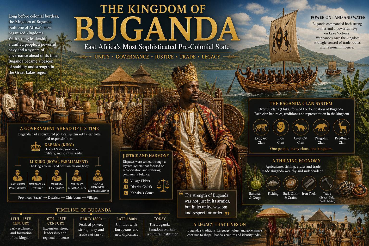 The Kingdom of Buganda: East Africa’s Most Sophisticated Pre-Colonial State